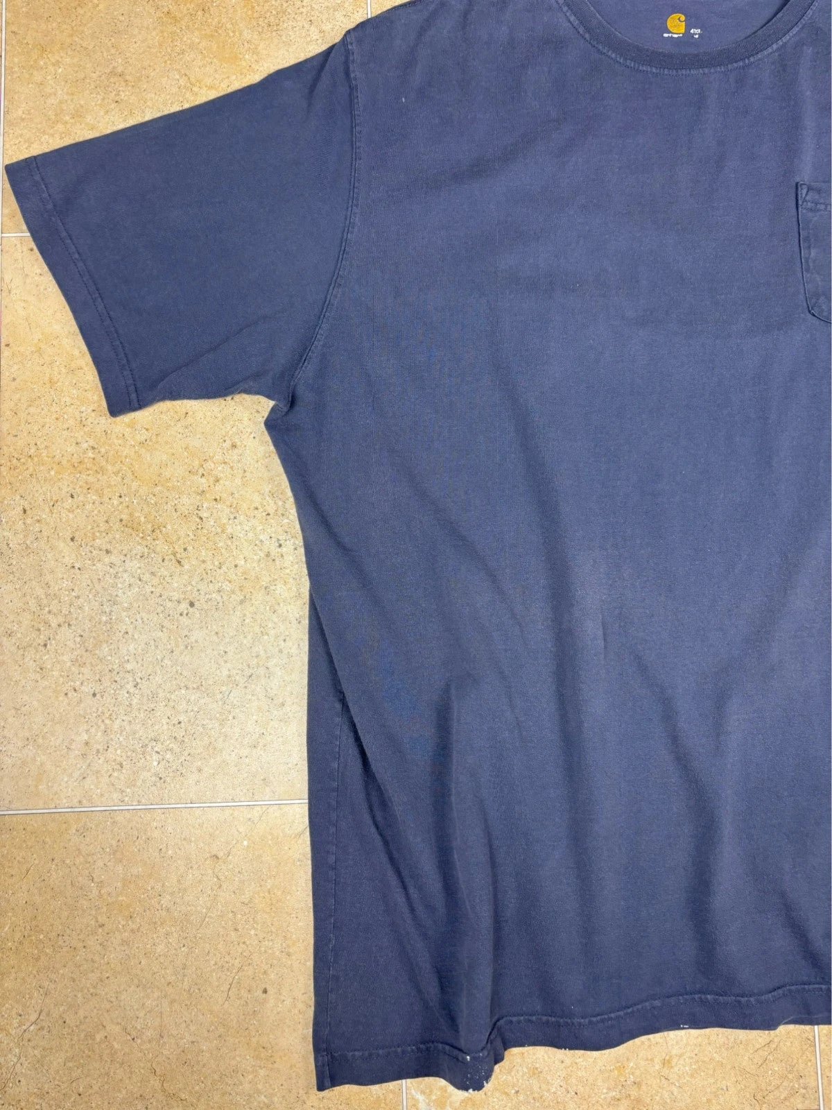 dark blue navy carhartt t shirt - Raw Retro.