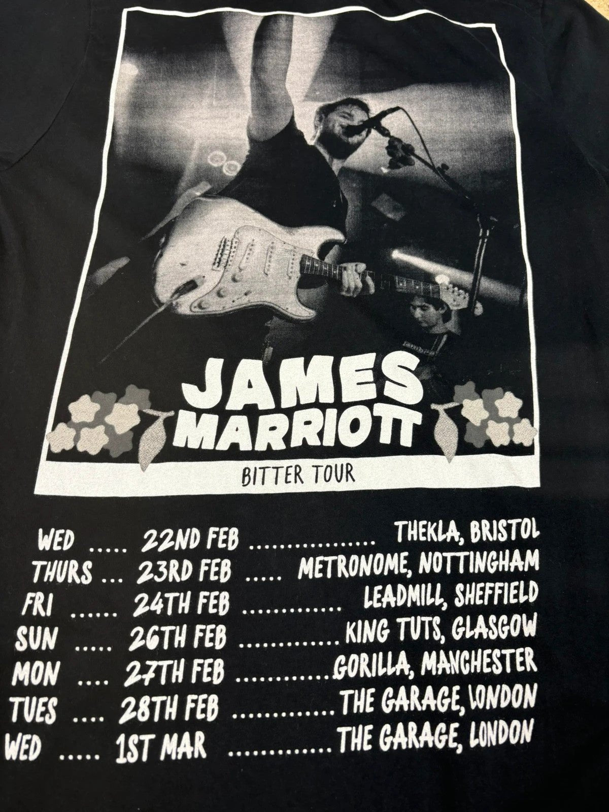 james marriott bitter tour t shirt - Raw Retro.