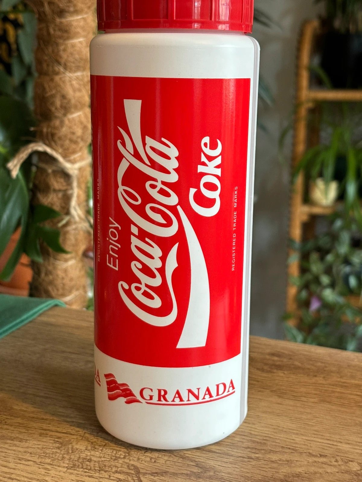 RARE collectible vintage coca cola granada drinking bottle never used - Raw Retro.