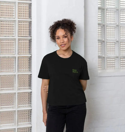 Unisex* Raw Retro Helios Pottery Inspired Women's Boxy Tee - Raw Retro.