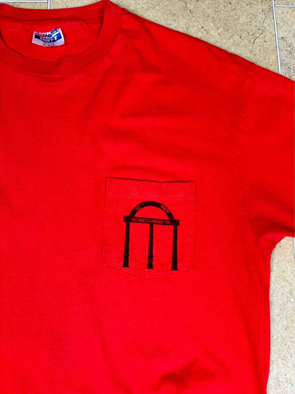 vintage single - stitch homecoming 1990 uni t shirt - Raw Retro.