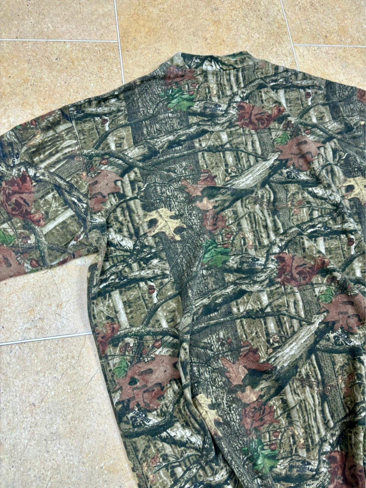 y2k vintage break - up mossy oak camo t shirt M - Raw Retro.