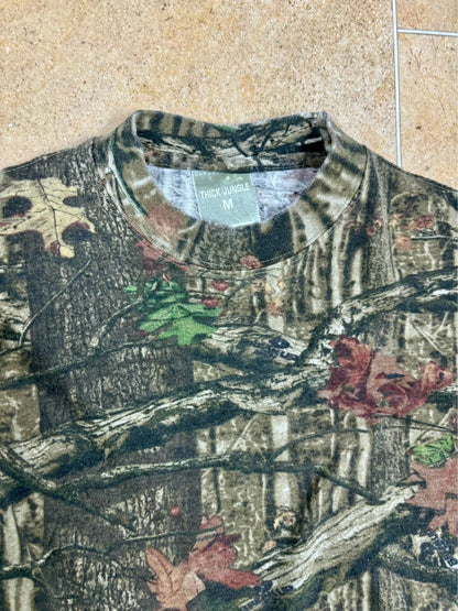 y2k vintage break - up mossy oak camo t shirt M - Raw Retro.